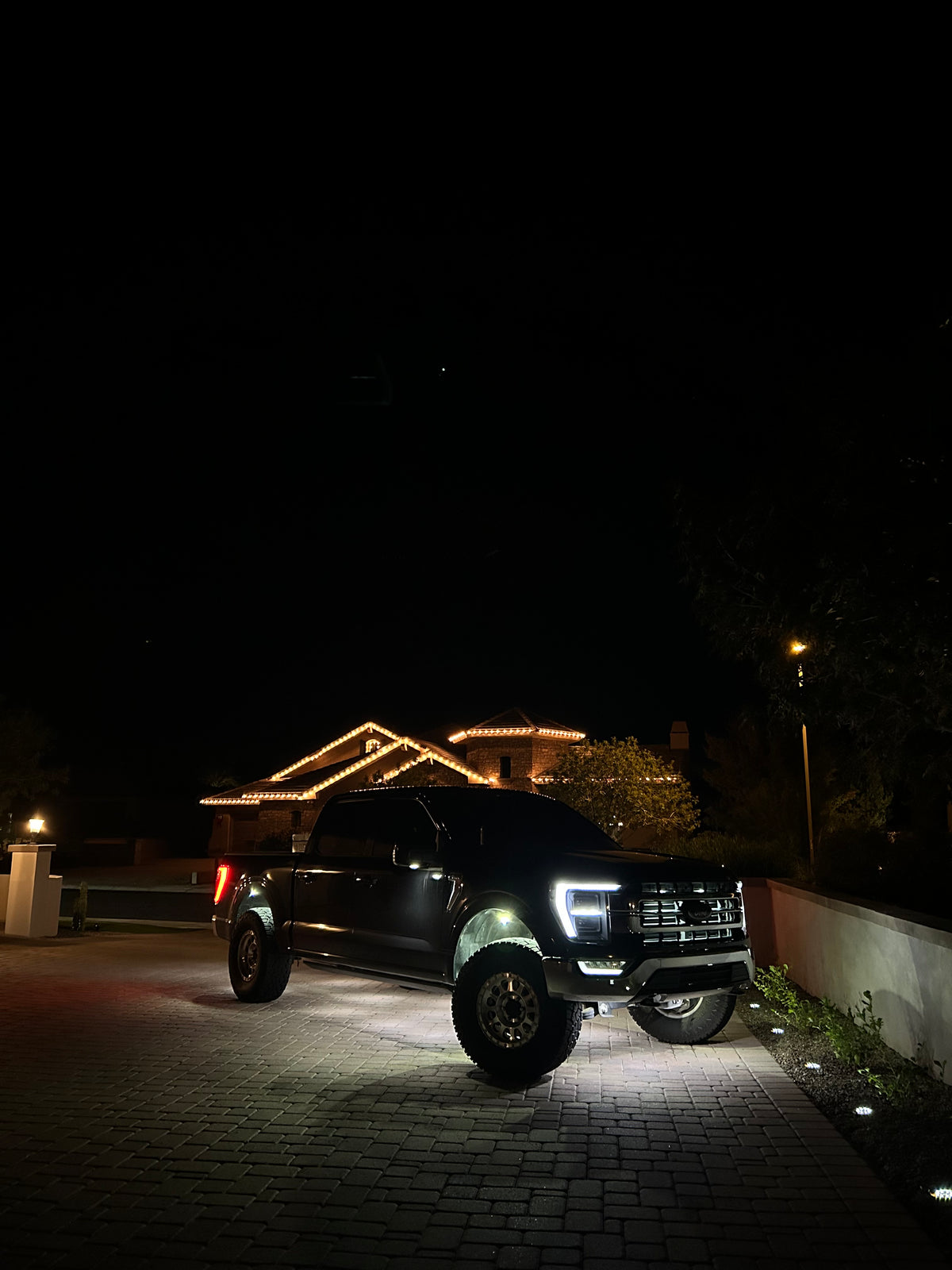 24 Chip Pure White Rock Lights