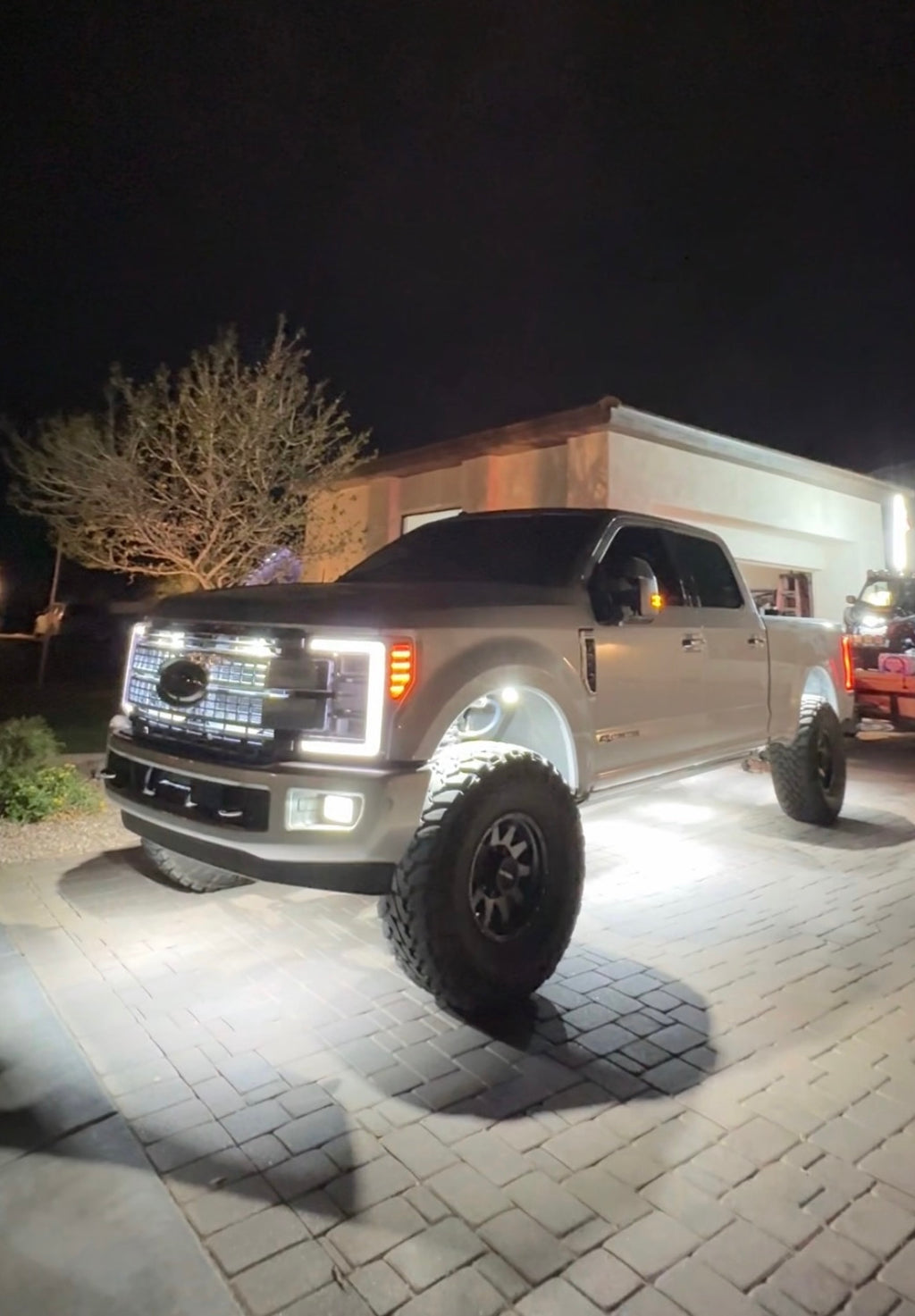 36 Chip Pure White Rock Lights